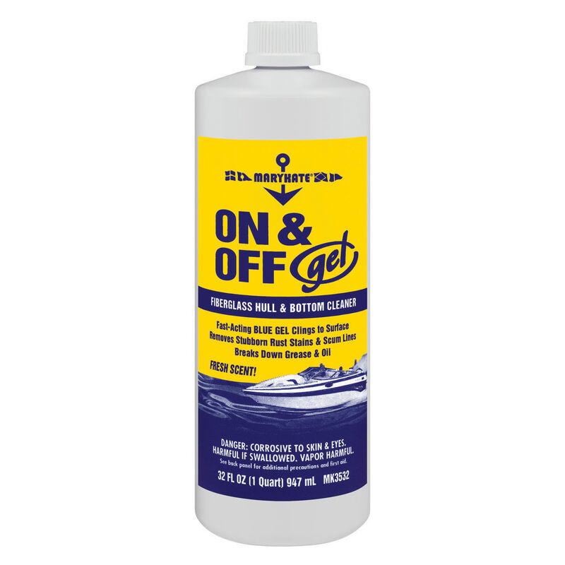 MaryKate On & Off Gel Hull & Bottom Cleaner, 32 fl. oz. image number 1