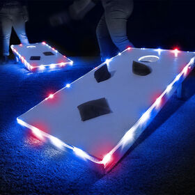 Toss Brightz Patriotic Cornhole Board Lighting