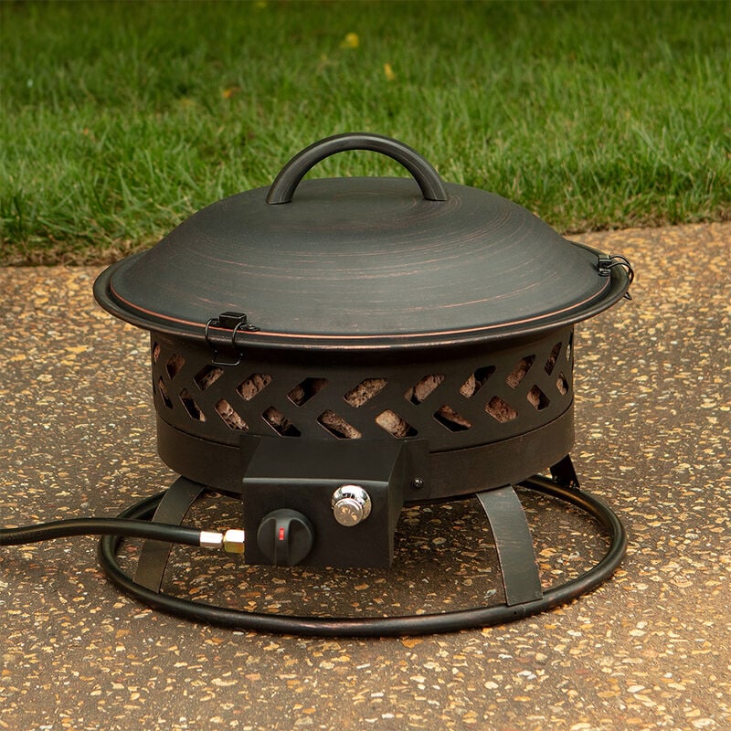 Endless Summer 18.5" LP Gas Portable Outdoor Fire Pit image number 4