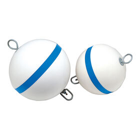 Sur-Moor Blue-Stripe Mooring Buoy, 15"