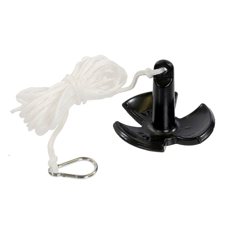 Overton's 12-lb. Coated River Anchor Kit image number 1