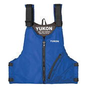 Yukon Base Adult Paddle Life Vest - Blue - Oversized