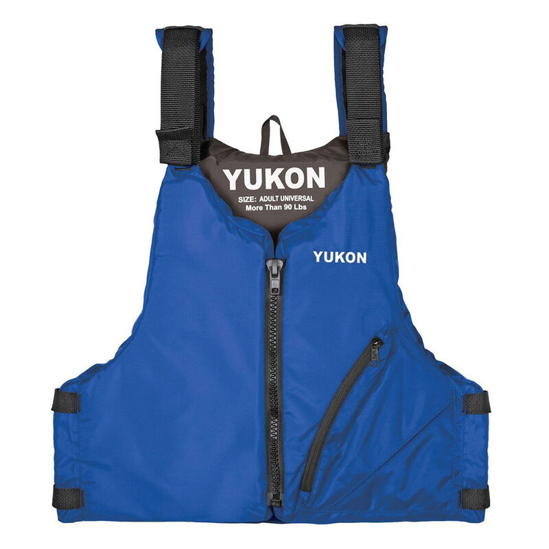 Yukon Base Adult Paddle Life Vest - Blue - Oversized image number 1