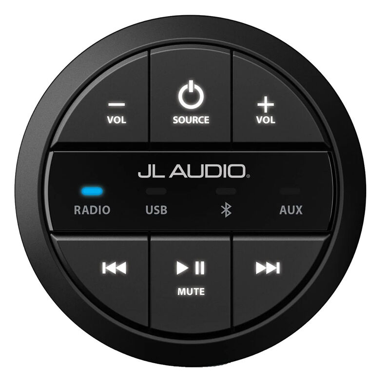 JL Audio MMR-20-BE Round Wired Remote f/ MediaMaster image number 1