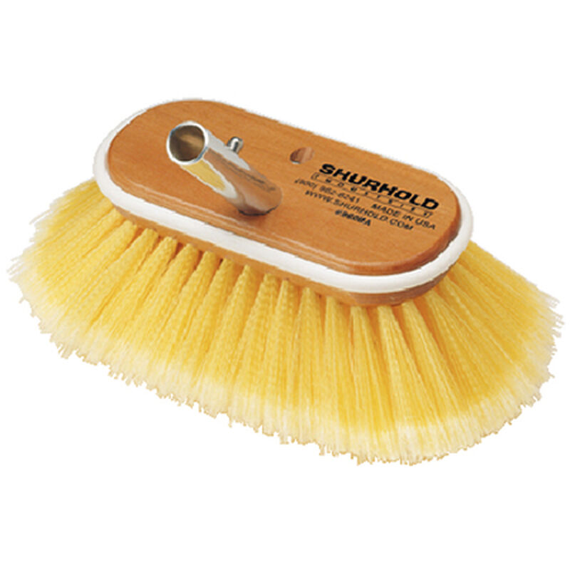 Shurhold Classic 6" Deck Brush With Soft Polystyrene Bristles image number 1