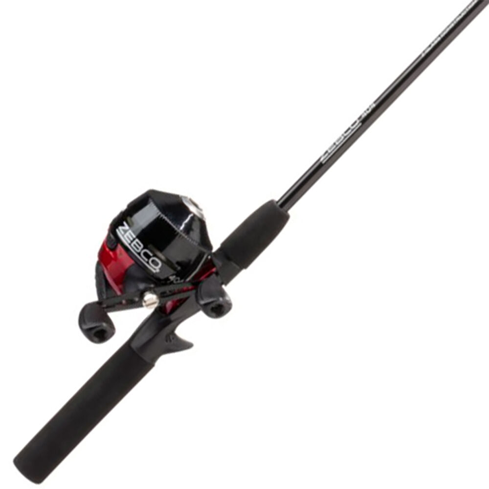 Zebco 404 5'6" Spincast Rod And Reel Combo With Tackle Pack Overton's