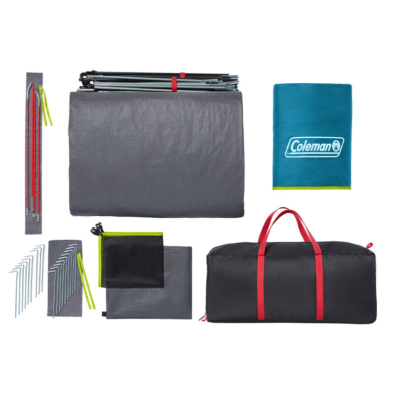 Coleman Skydome XL 10-Person Camping Tent with Dark Room Technology image number 8