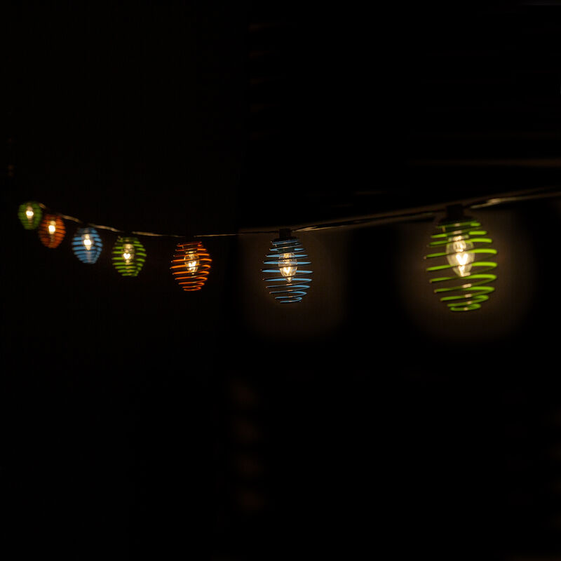 Swirly Party Lights, 10 Lights on 11&rsquo; Cord image number 10