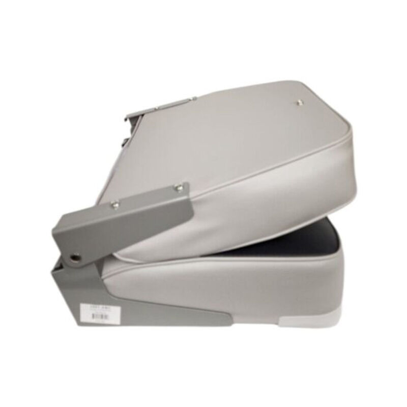 Horizon Manufacturing 19" Boat Seat Low Back Fold Down - Gray/Charcoal image number 2