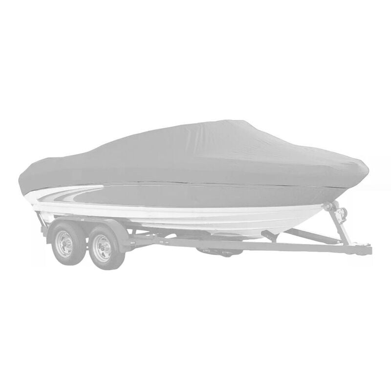 Covermate Tournament Ski Boat w/ Sport Arch I/B 18'6"-19'5" BEAM 90" - Silver