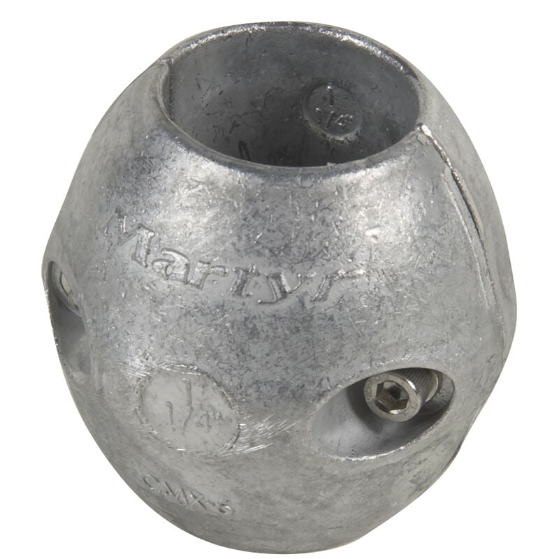 Martyr Anodes Streamlined 1-1/4" Shaft Anode, Aluminum image number 2