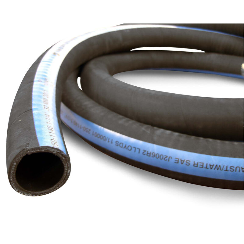 Shields ShieldsFlex II 1-3/4" Water/Exhaust Hose With Wire, 6-1/4'L image number 1
