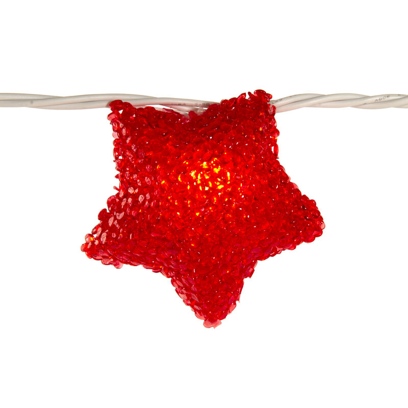 Red, White, and Blue Stars Mini Light Set image number 11