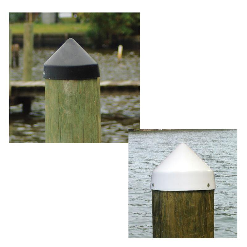 Dockmate Conehead Cap For Round Pilings, 7" Dia. image number 1
