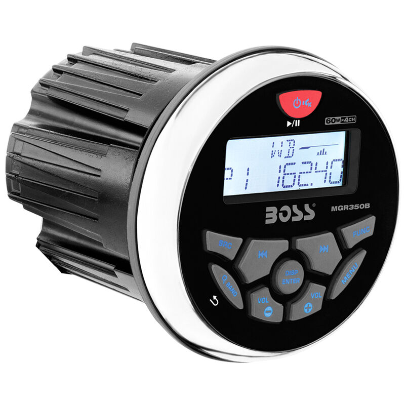 Boss MCKGB350W.6 Marine Gauge Receiver Package With Bluetooth image number 2