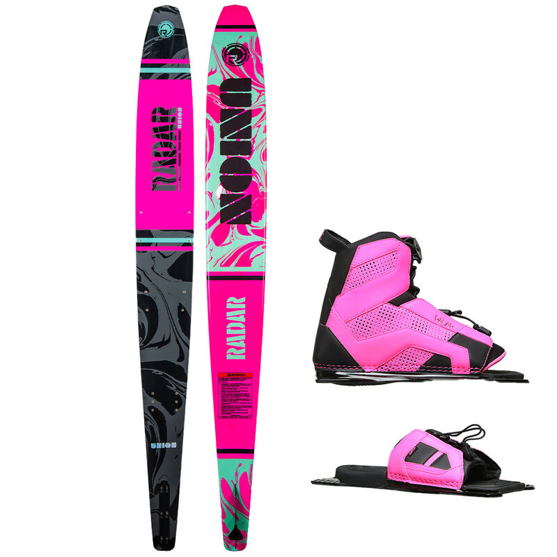 Radar Women's Union Slalom Waterski with Lyric Boot and Adjustable Rear Toe Plate image number 1