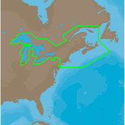 C-MAP Full 4D MAX, Great Lakes, Northeast Coast, & The Maritimes