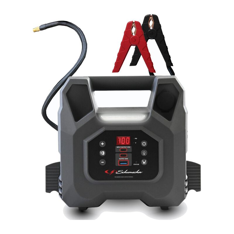 Schumacher Electric SJ1691 1000A Jump Starter with Compressor