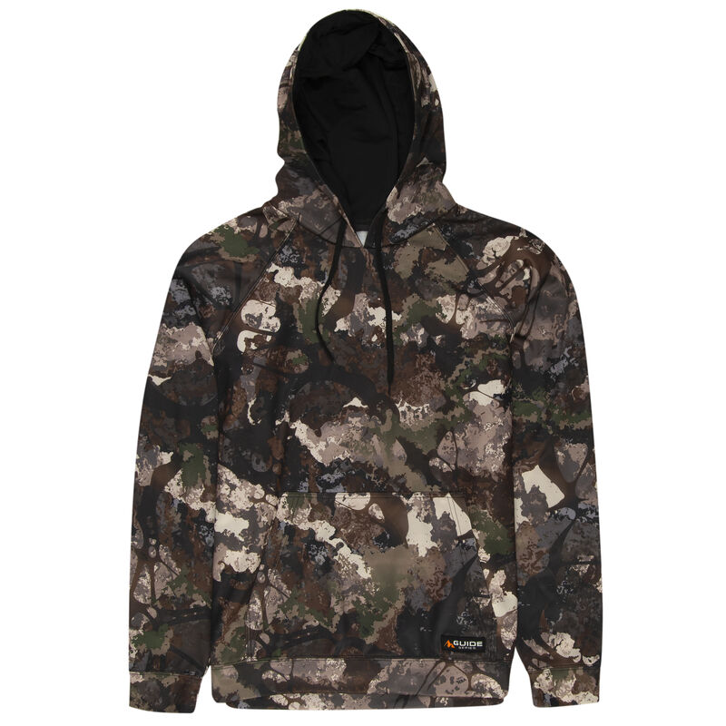 Guide Series Men&rsquo;s Performance Pullover Hoodie, Veil Stoke Camo image number 3