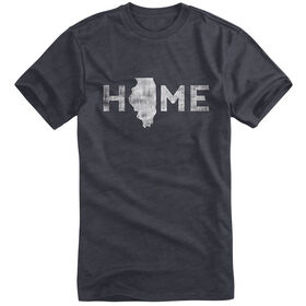 Points North Men's Illinois State Pride Short-Sleeve Tee