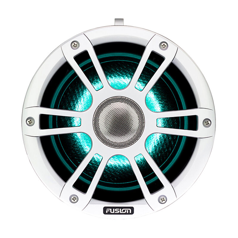 FUSION 7.7" Wake Tower Speakers w/CRGBW LED Lighting - White image number 4