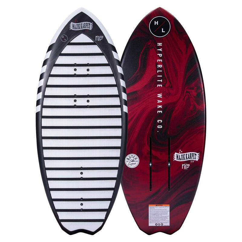 Hyperlite 4.4 Majik Karpet w/MK 1200 Foil Kit, Carbon image number 2