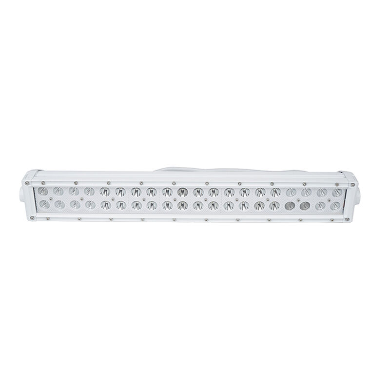 New - 20inch Marine Grade Dual Row Straight Light Bar with 120-Watt 40 x 3W High Intensity CREE LEDs image number 2
