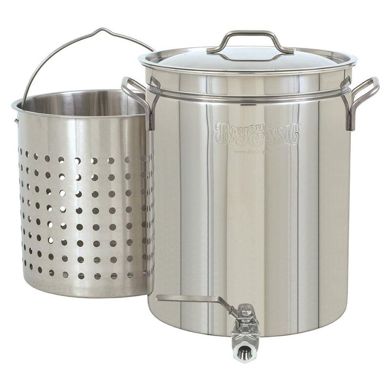 Bayou Classic&reg; 10-gal. Stainless Stockpot image number 1