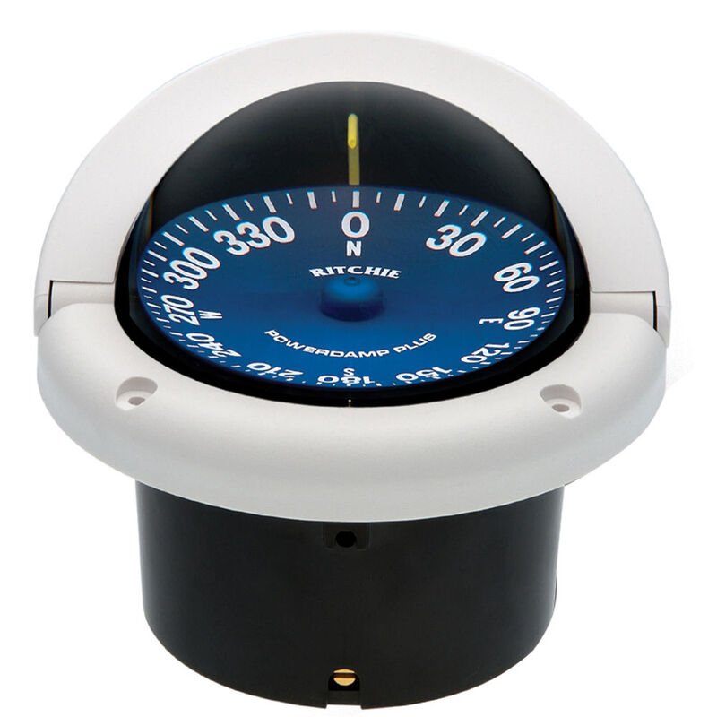 Ritchie SuperSport SS-1002 Flush-Mount Compass, White image number 1