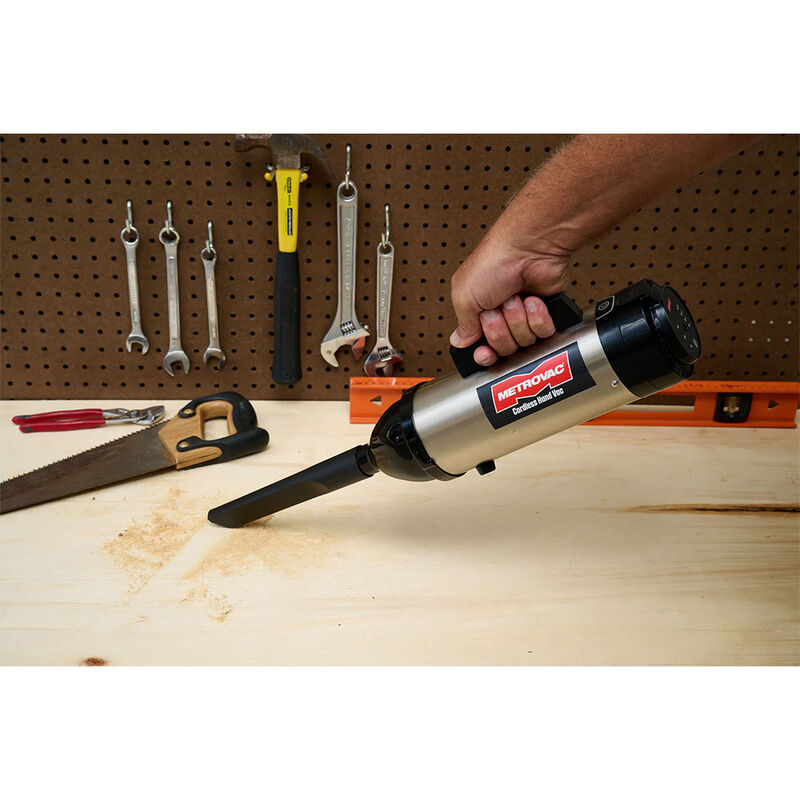 Metrovac Cordless Hand Vac, CHV-S4 Stainless Steel image number 5