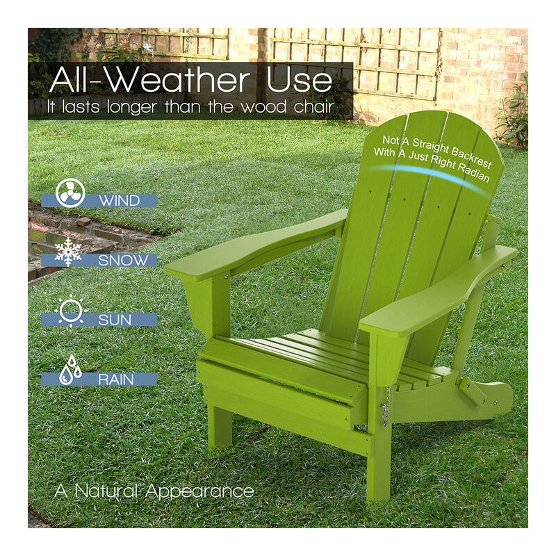 Upland Folding Adirondack Chair image number 7