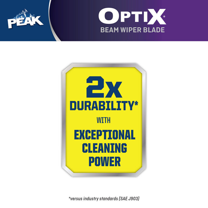 PEAK OPTIX 16" Windshield Wiper Blade image number 3
