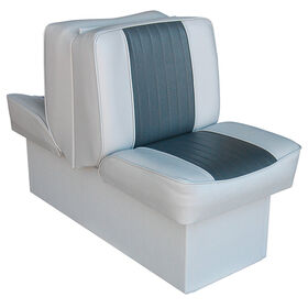 Wise Standard Back-to-Back Lounge Seat, 10" Base