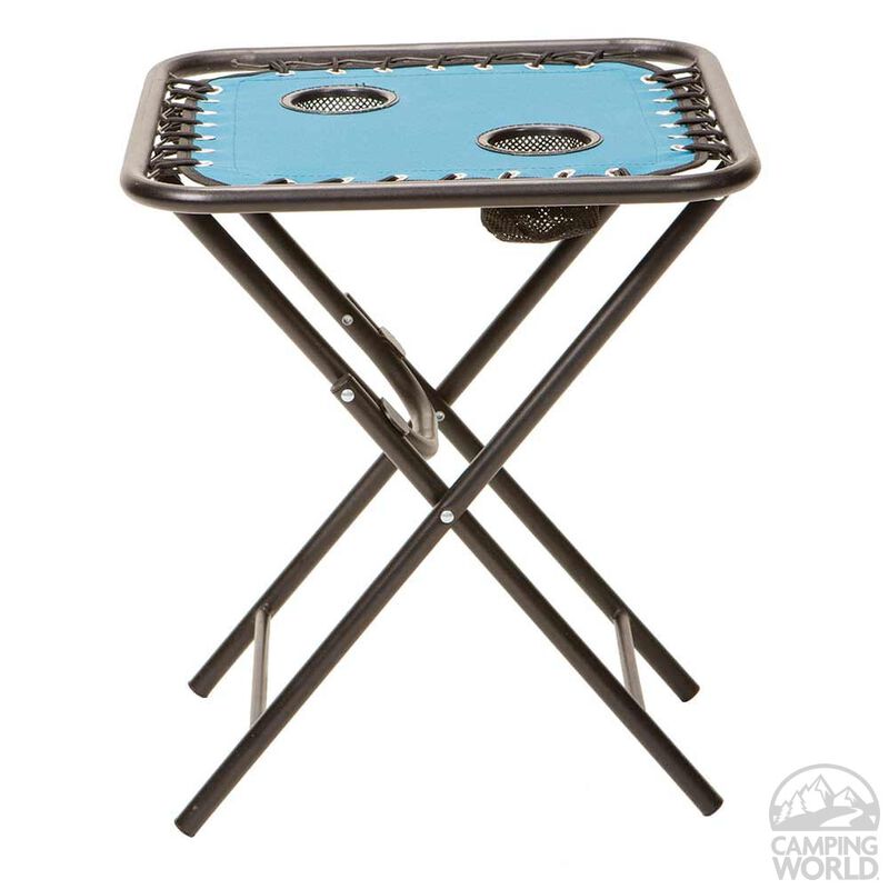 Duo-blend Recliner with Folding Bungee Table image number 3