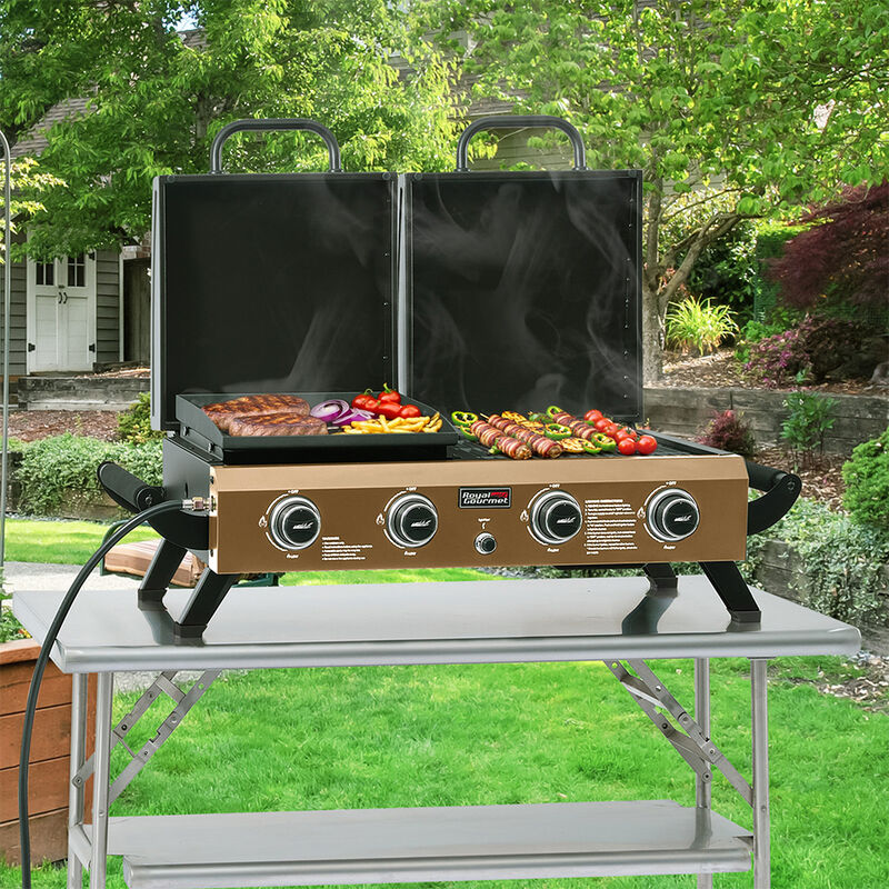 ROYAL GOURMET CORP 4-Burner Grill Combo image number 2