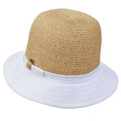 Dorfman Pacific Women's Cloche Paper Braid Hat