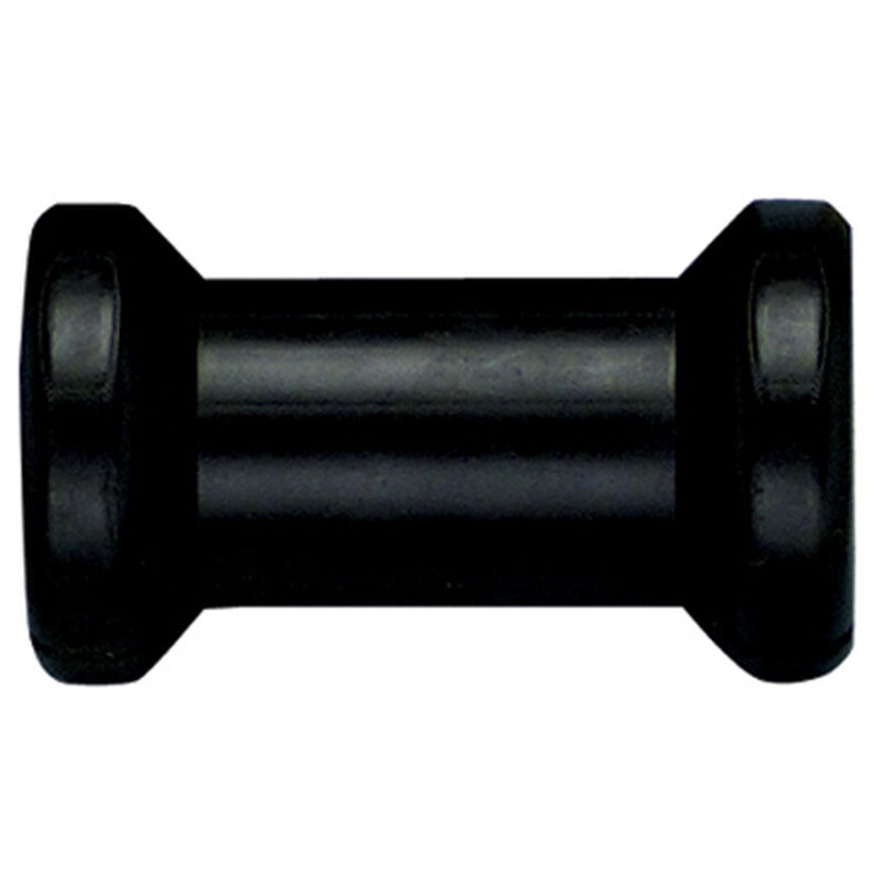 Spool Type Rubber Keel Roller, 4" image number 1