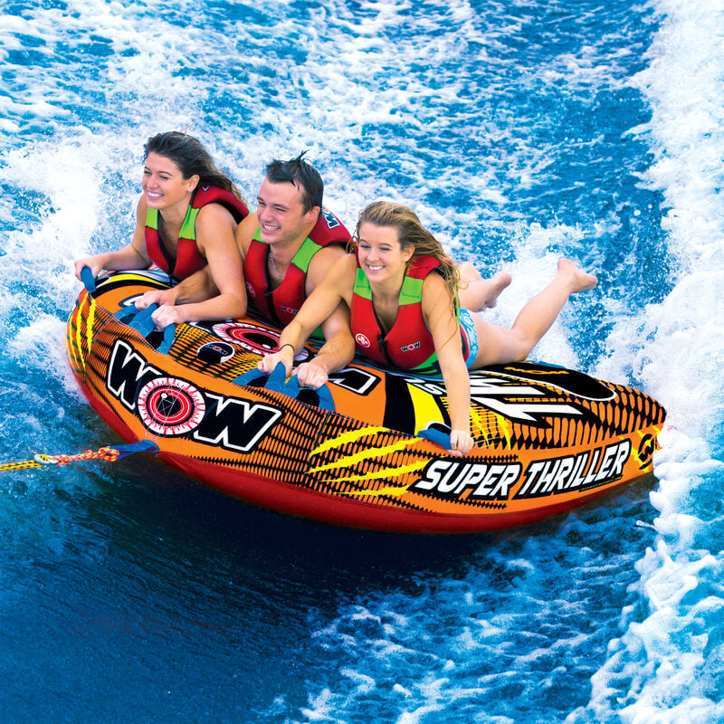 WOW Super Thriller 3-Person Towable Tube image number 3