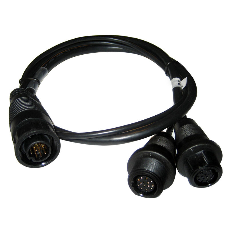 Humminbird 14M Side-Imaging/Dual-Beam Splitter Cable For SOLIX/ONIX/ION Series image number 1