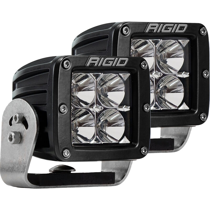 RIGID D-Series PRO - Flood LED - Pair - Black image number 1