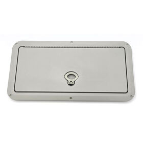 DPI 9" x 18" Flush Series Hatch, Auster Light Gray