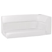 Toonmate Deluxe Pontoon Left-Side Corner Couch Top - White