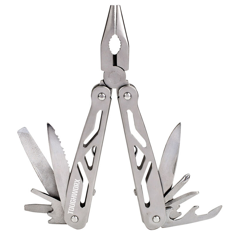 ToughWorx 12-in-1 Stainless Steel Multi Tool