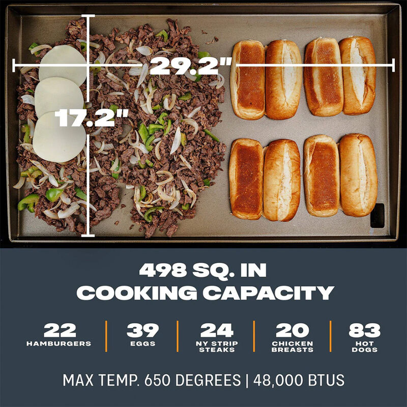 Tytus Fresno 4-Burner Flat Top Griddle Kit w/ Spatulas, Bottles, Scraper & Cover image number 4