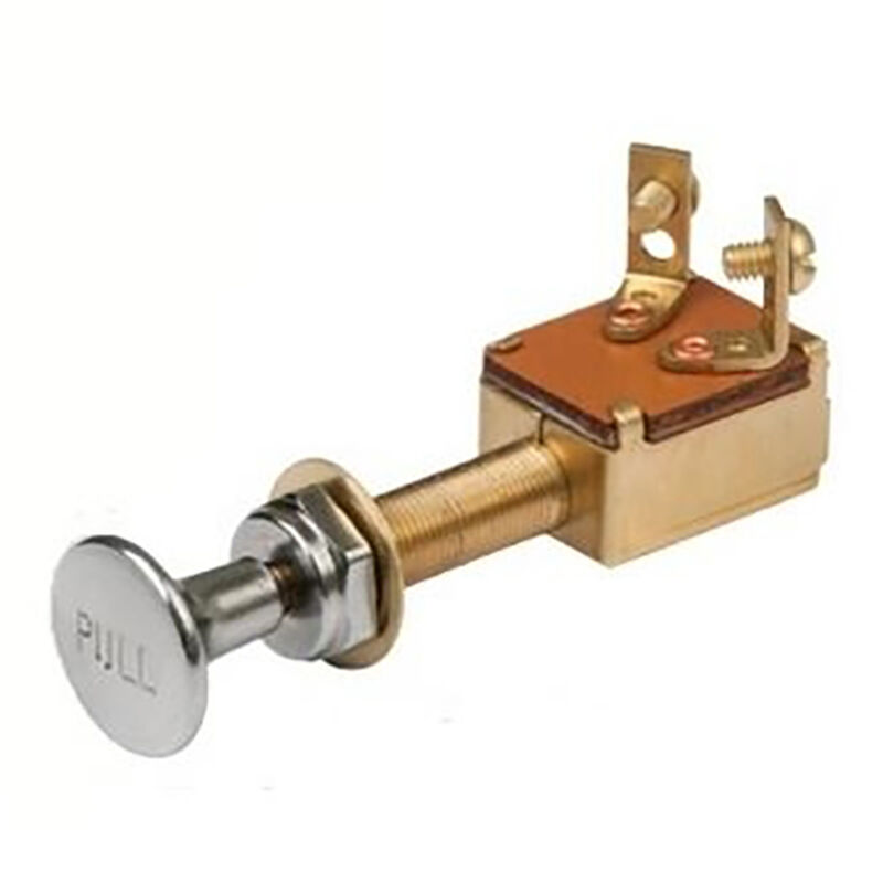 BEP SPST Momentary Contact Switch, Red, Off/On image number 1