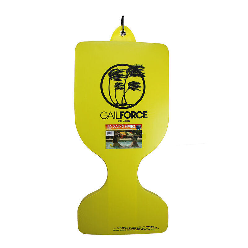Gail Force Extra Thick Saddle Float - Yellow image number 1