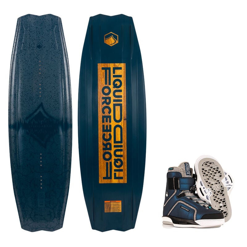 Liquid Force Rhyme Wakeboard with Pulse 6X Bindings image number 1