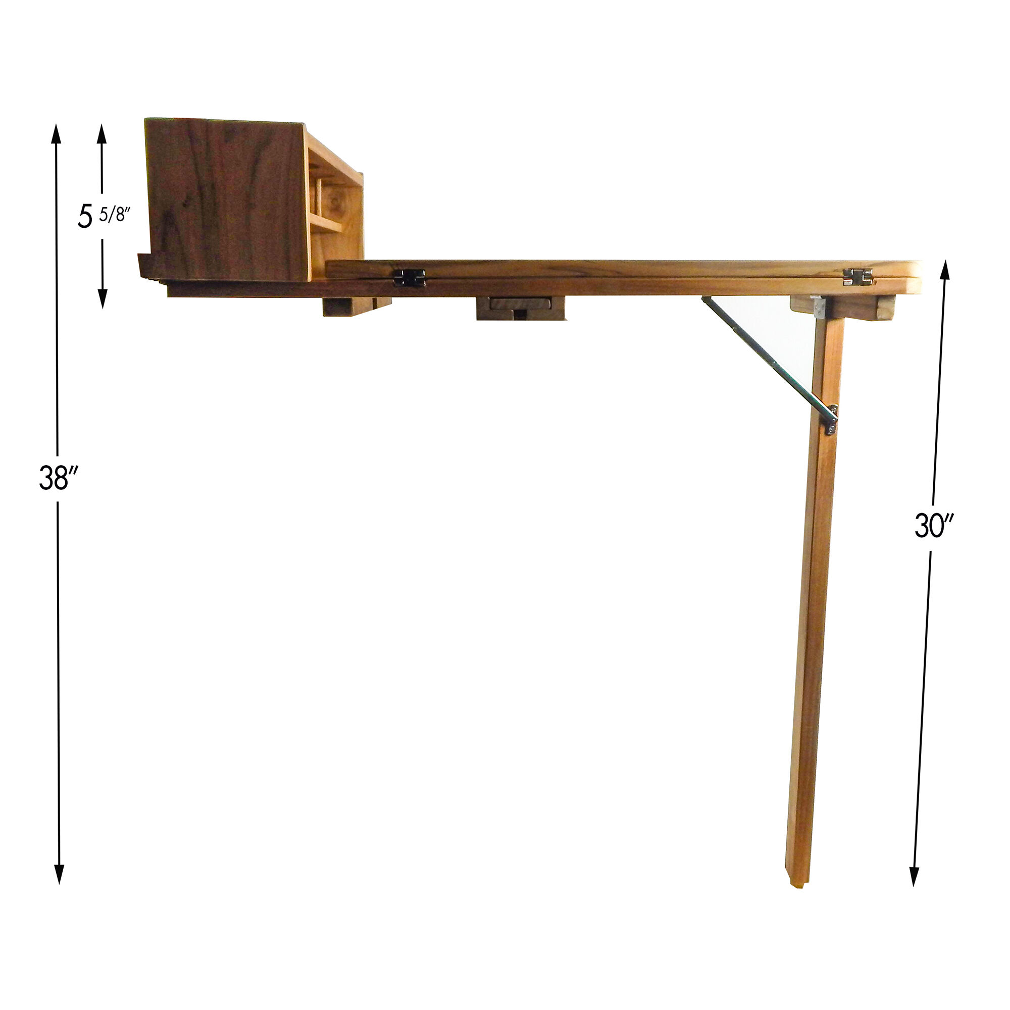 SeaTeak Cockpit Table With Folding Leaves
