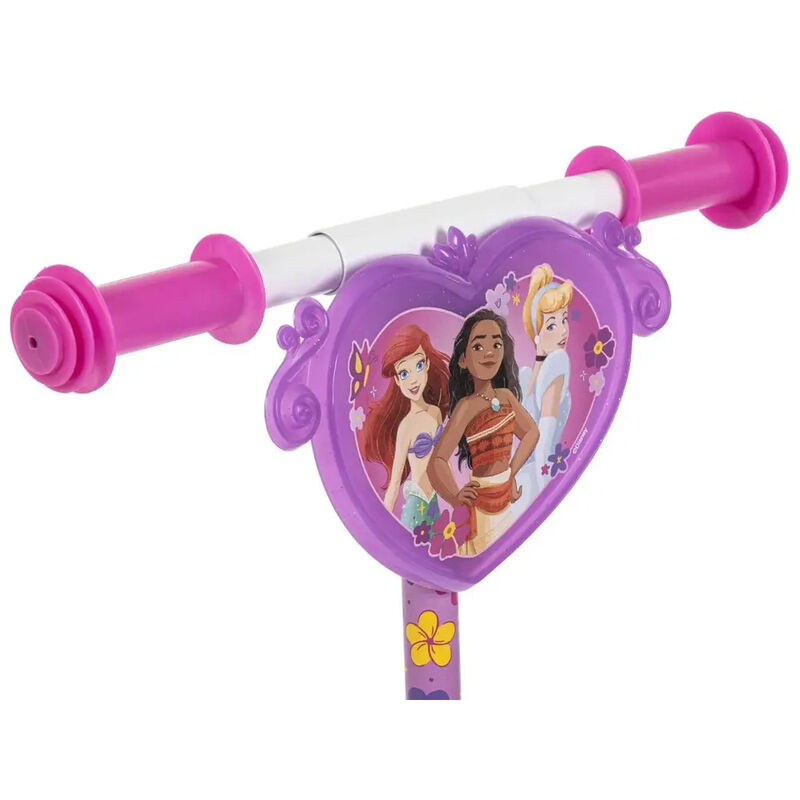 Disney Princess Light Up 3-Wheel Scooter - Purple image number 4
