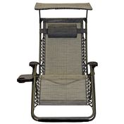 Venture Forward Mesh Extra-Wide Zero Gravity Recliner with Canopy
